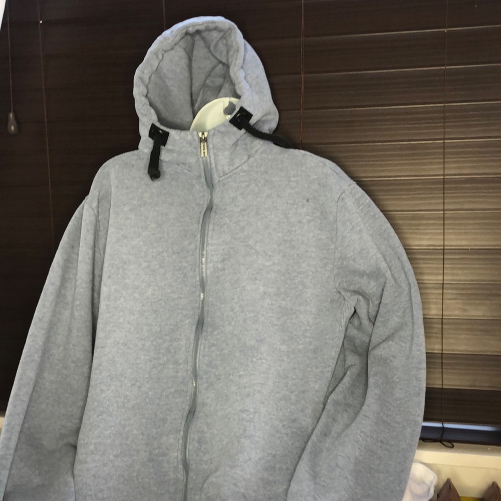 Light Blue Men’s Jean Pascal Long Sleeves Hoodie size 2XL